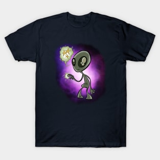 Alien in Spaaaace! T-Shirt